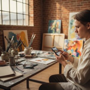 De mest effektive sociale platforme for danske kunstnere i 2026